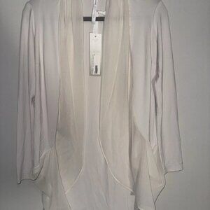 Brand New Iris Setlakwe long jacket With Vanesa Chiffon Size XS Bone Color